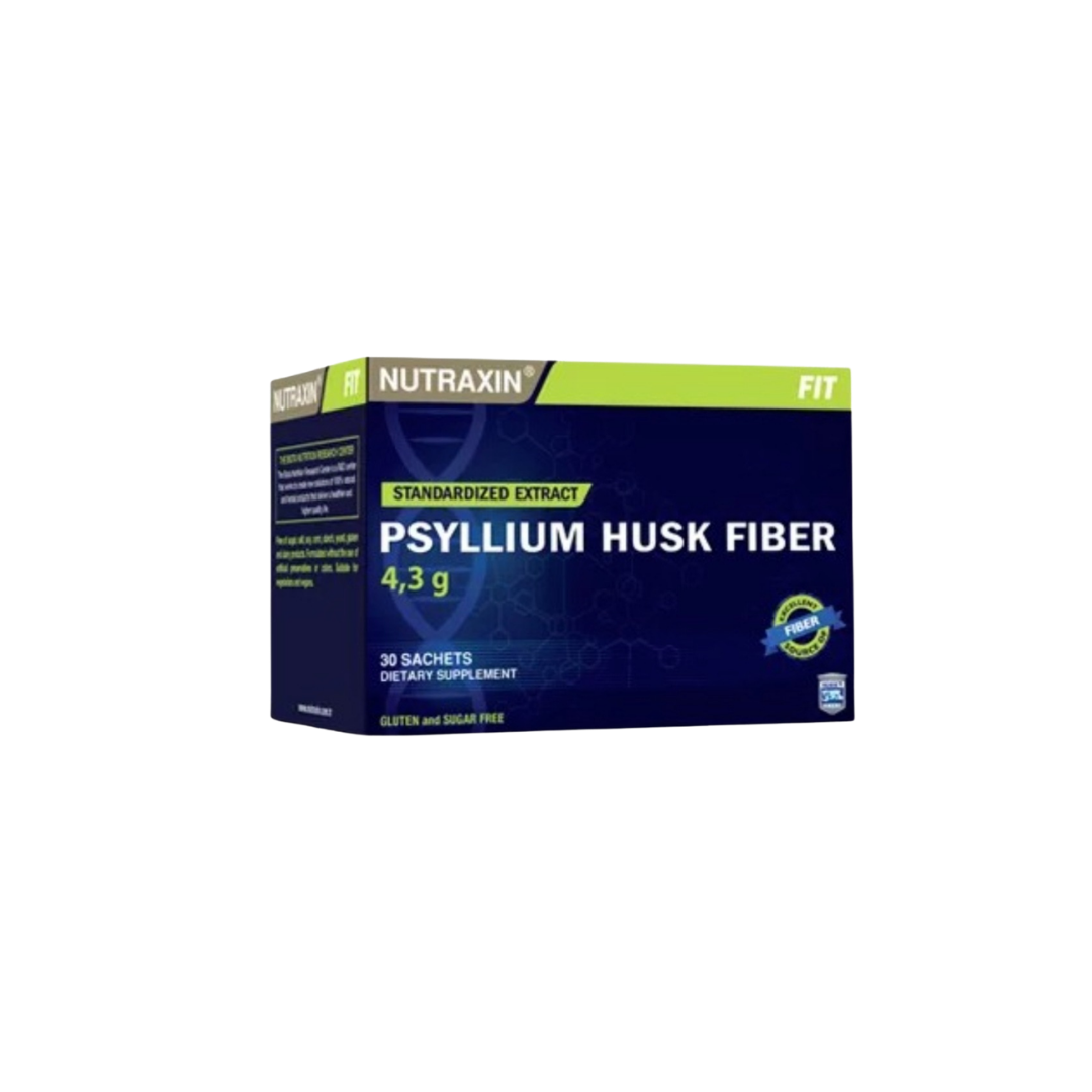 Nutraxin Psyllium Husk Fiber 4.3 g – 30 Sachets