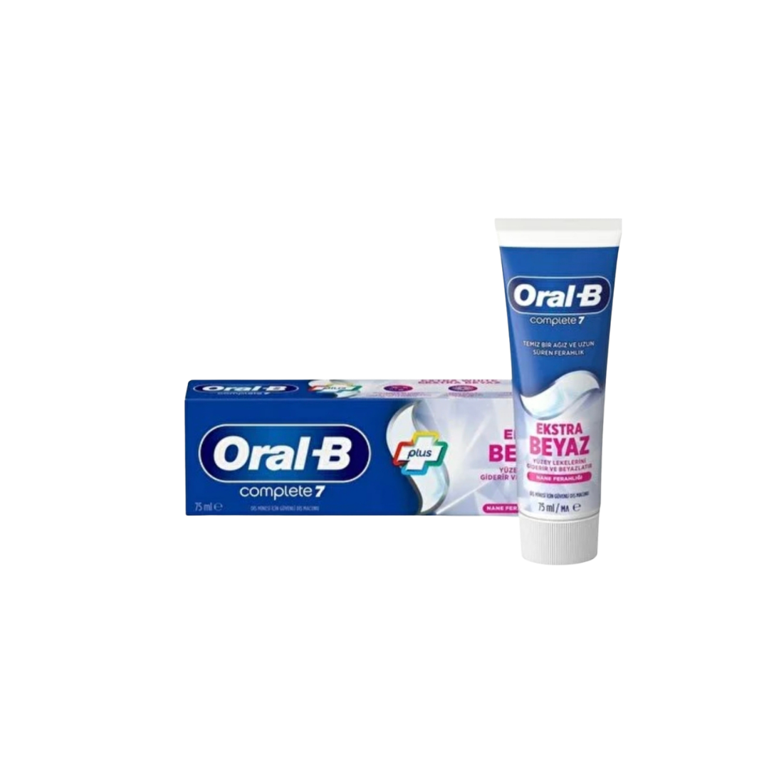 Oral-B Complete 7 Extra White Toothpaste – 75 ml