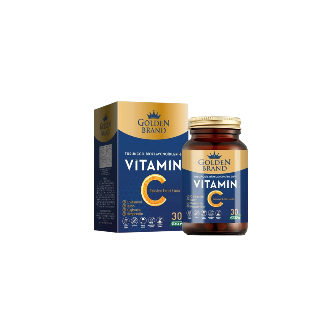 Golden Brand Vitamin C – 20 Tablets