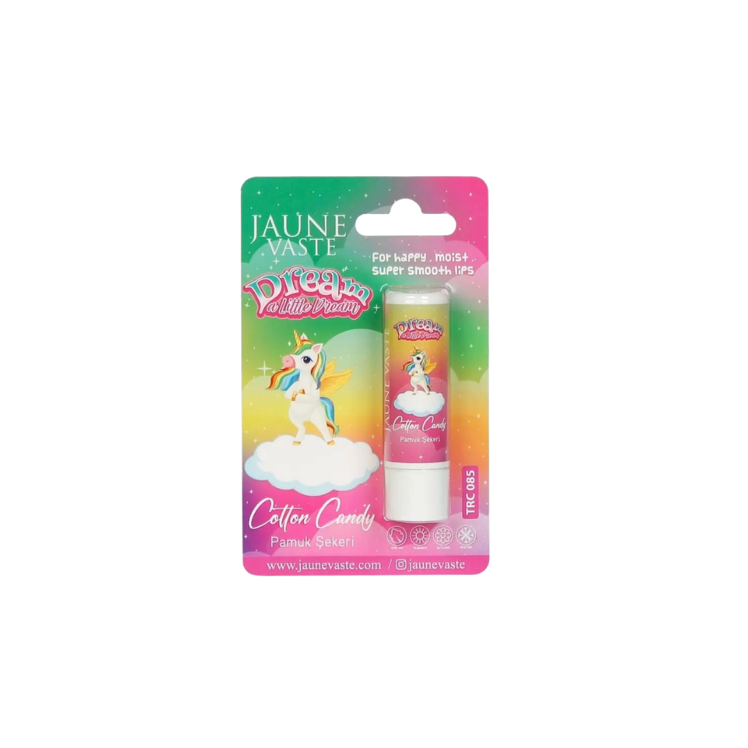 Jaune Vaste Kids Unicorn Lip Balm – Cotton Candy – 5 g
