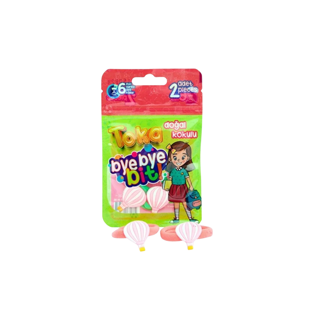 Bye Bye Bit Natural Scented Towel Lice Hair Clip – 2 Pieces