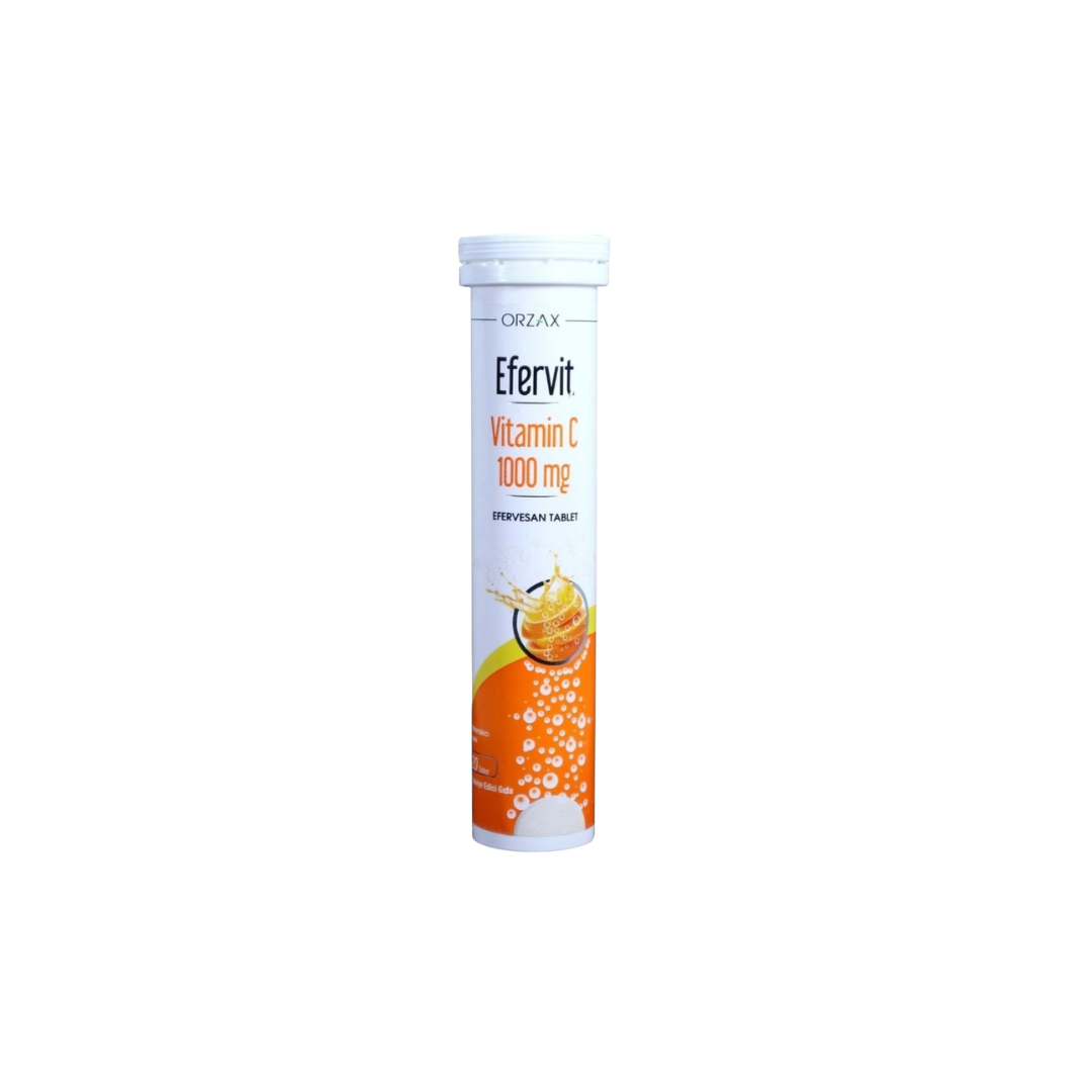 Orzax Efervit Vitamin C 1000 mg – 20 Effervescent Tablets
