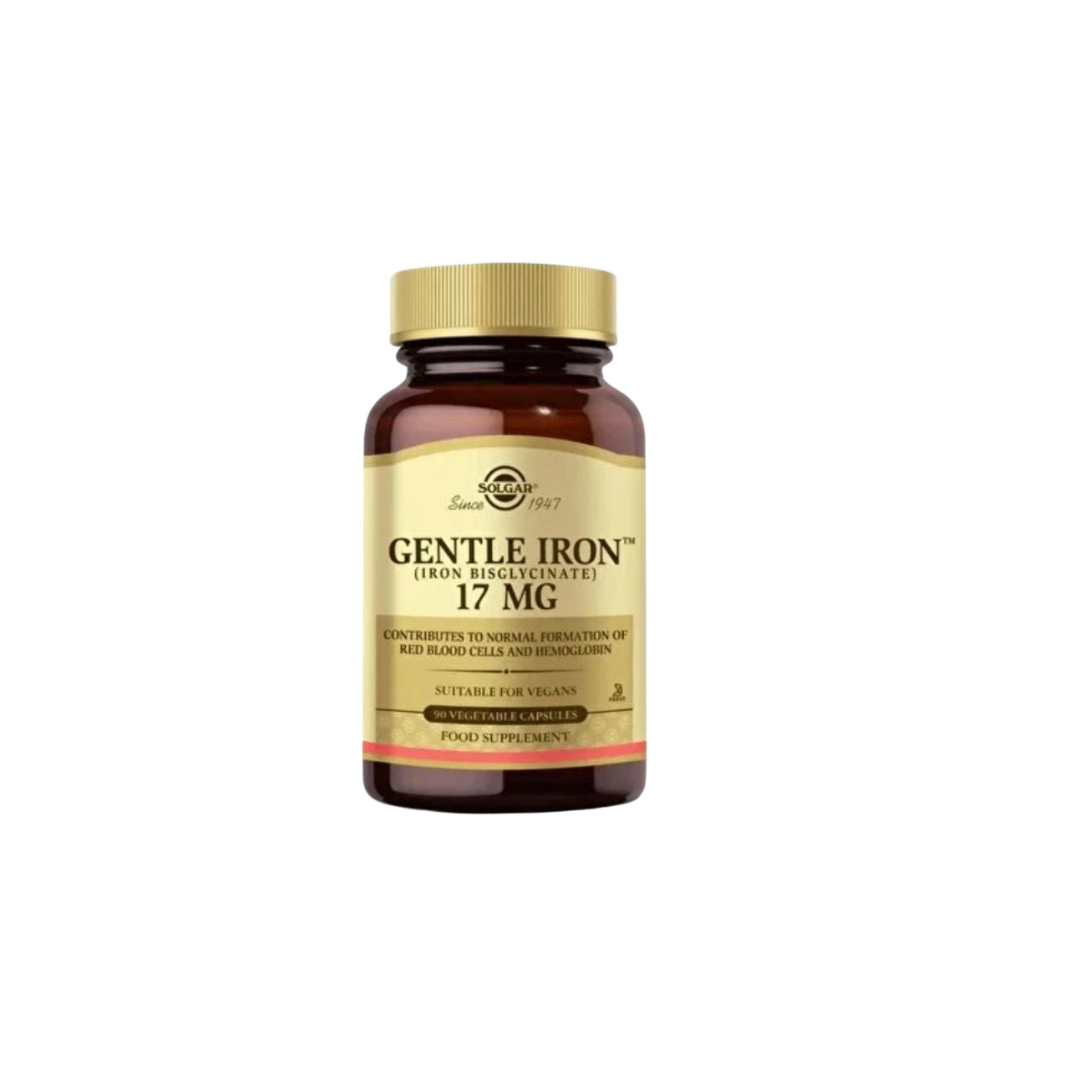 Solgar Gentle Iron 17 mg – 90 Capsules