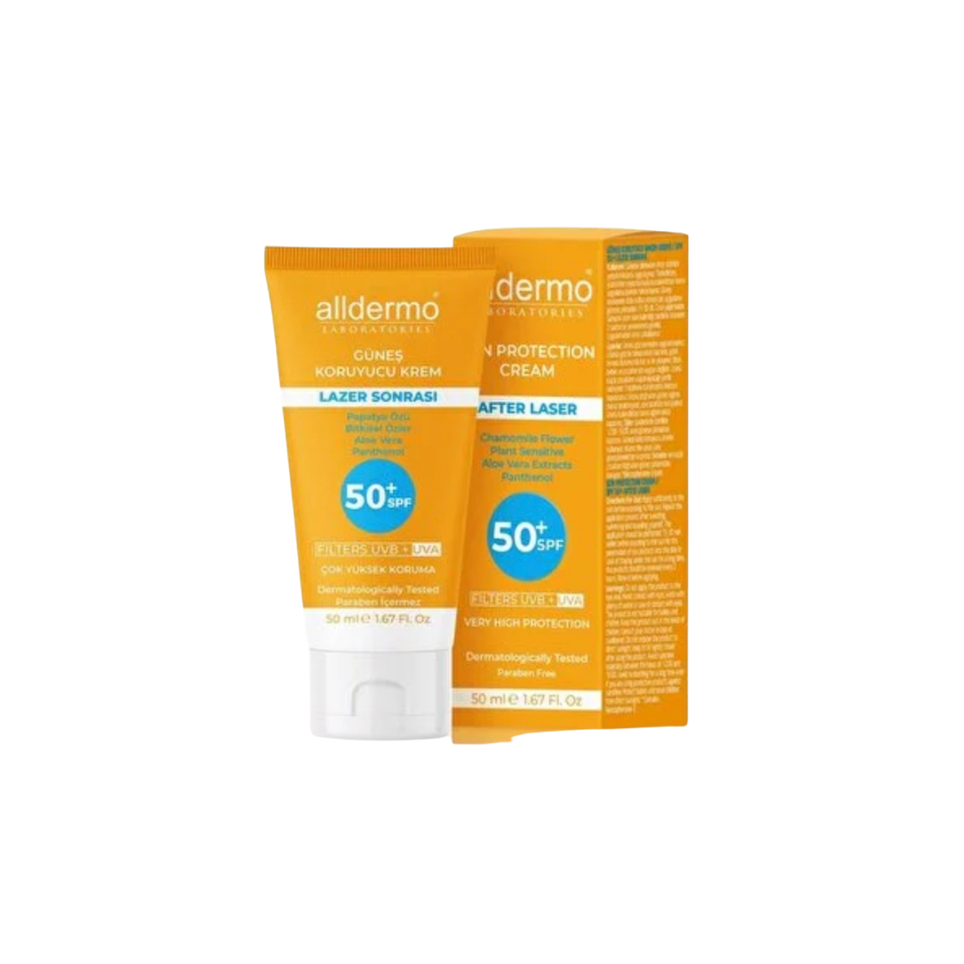 Alldermo SPF50 Post-Laser Epilation Skin Cream – 50 ml